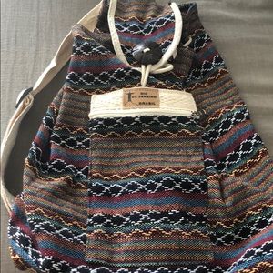 Handmade weave backpack